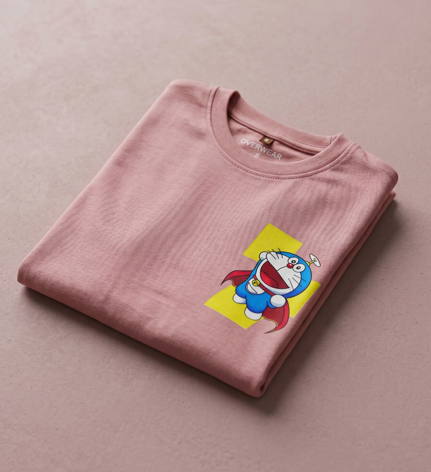 Doraemon Print Oversized T-Shirt - Image 3