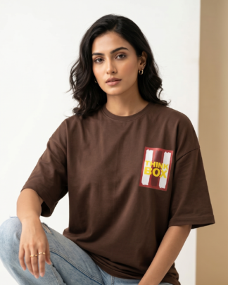 think box oversized t-shirt