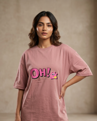 OH Graphic Onion Oversized T-Shirt
