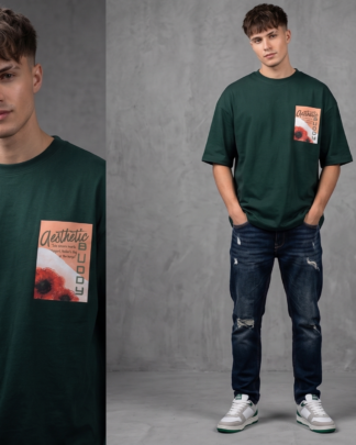 Green Oversized T-Shirt 240 GSM