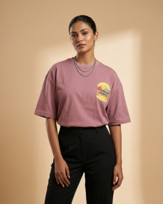 Purple Oversized T-Shirt 220 GSM
