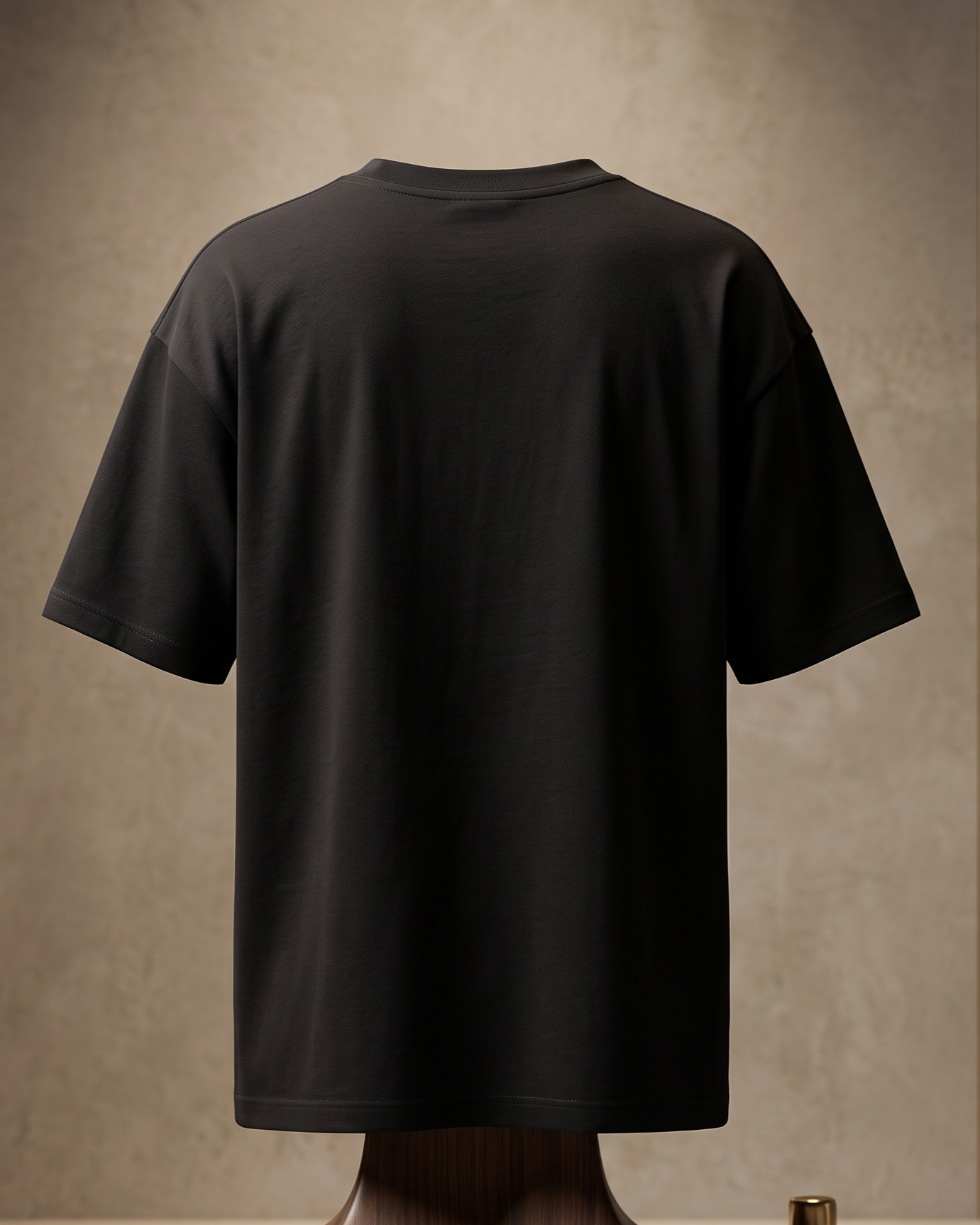 Mood Faces Graphic Black Oversized Unisex T-Shirt | 240 GSM Cotton - Image 4