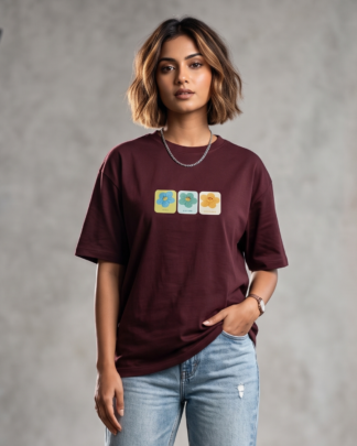 Wine Oversized T-Shirt